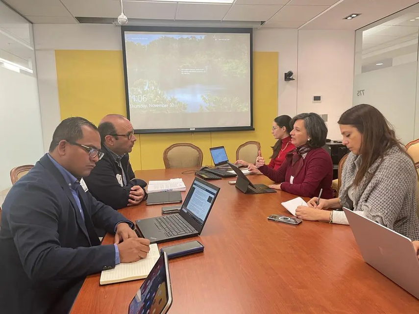 Delegados de Panamá se reúnen con miembros de la Comisión Interamericana de Derechos Humanos en Washington D.C. Delegados de Panamá se reúnen con miembros de la Comisión Interamericana de Derechos Humanos en Washington D.C.