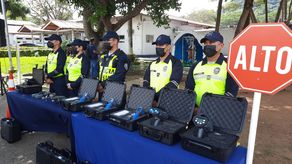 Las unidades de la DNOT fueron dotadas con equipos tecnológicos para monitorear la inversión de carriles y los diferentes operativos viales.