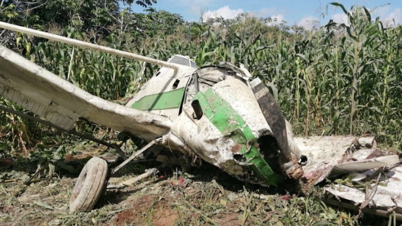 Avioneta se accidenta en finca de Chiriquí, piloto resulta herido