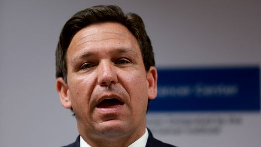 El gobernador de Florida, Ron DeSantis.