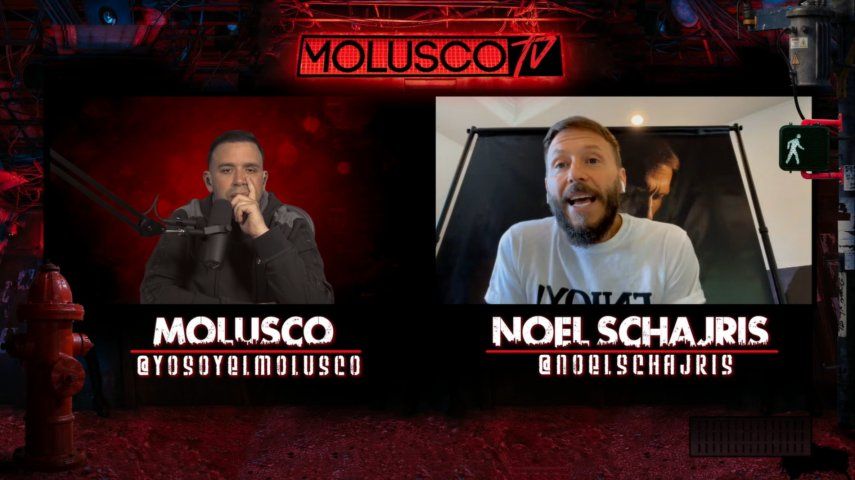 Molusco y Noel Schajris