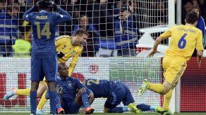 Francia al borde de la eliminación tras perder 2-0 contra Ucrania