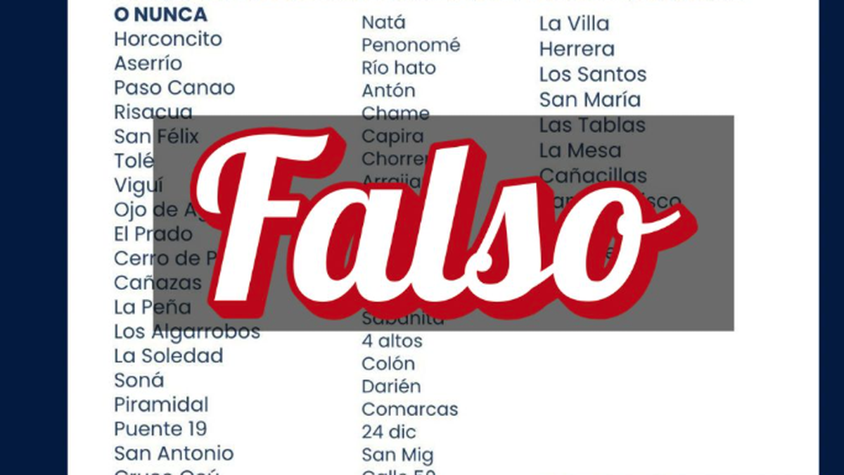 La Policía Nacional advierte de información falsa relacionada con los cierres de vías.