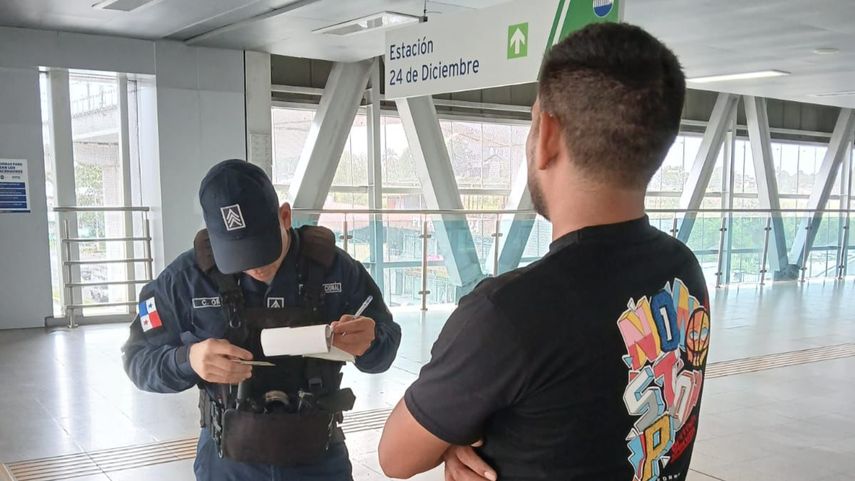Operativos en estaciones del Metro de Panamá por Migración y la Policía Nacional&nbsp;