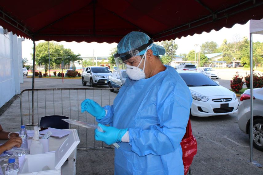 Pruebas de COVID-19.