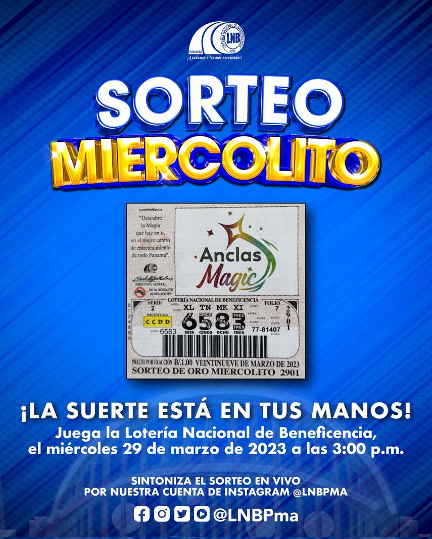 Lotería de Panamá: Horario del último sorteo miércolito de marzo