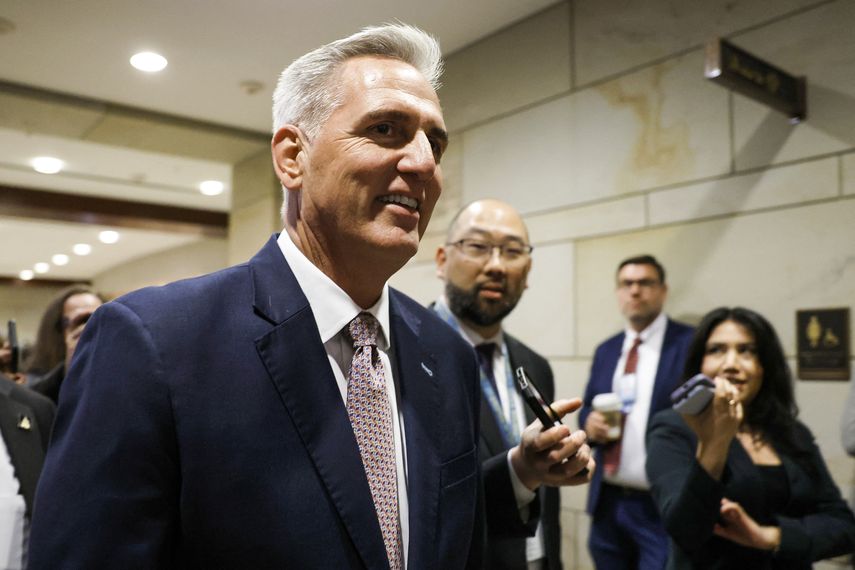 El republicano Kevin McCarthy.