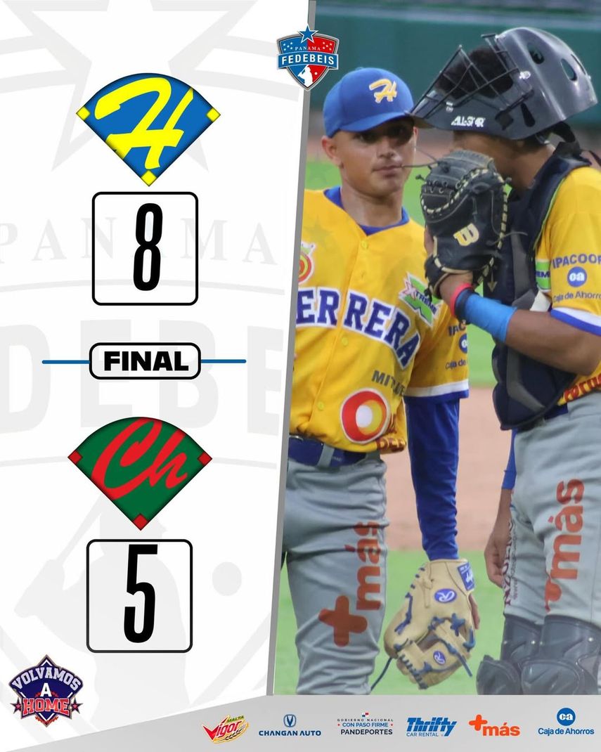 Resultados Herrera vs Chiriqu&iacute;.