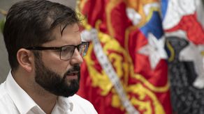 El presidente de Chile, Gabriel Boric﻿.