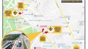 Anuncian cierre en la Vía Centenario el 1 y 2 de junio por trabajos del puente peatonal de la UTP