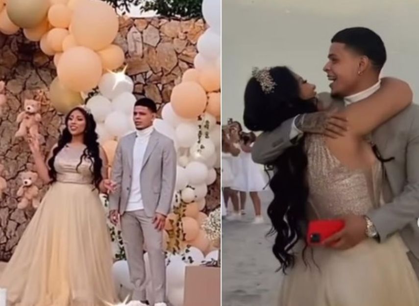 El Tachi revela por todo lo alto el sexo del bebé que espera su esposa: ¡Es una niña!