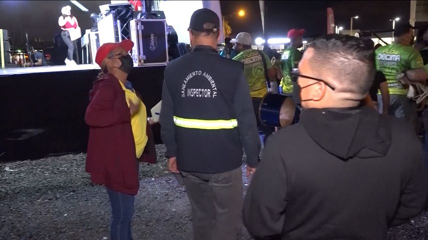 El operativo se desarrollo en varios puntos.