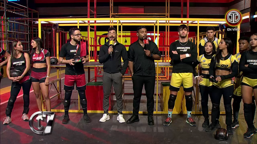 Calle 7 Panamá: Chiki de la Furia Roja y Axel de la Fiebre Amarilla se despiden de la competencia