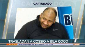 Trasladan a Punta Coco a José Cossio