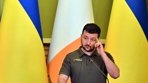 El presidente de Ucrania, Volodimir Zelenski.