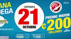 Lotería Tica, Chance para hoy