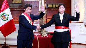 El presidente de Perú, Pedro Castillo, y Betssy Chávez.
