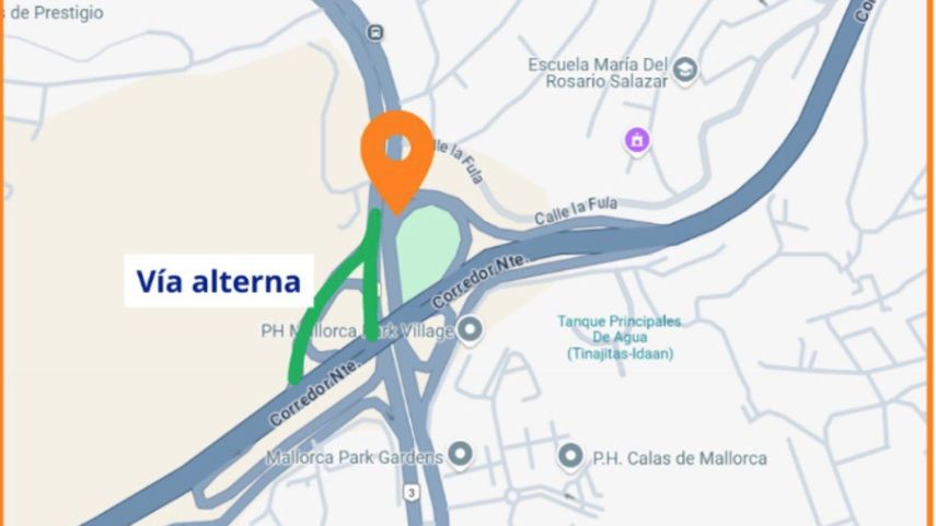 ENA anuncia el cierre temporal de la rampa de acceso hacia Albrook.