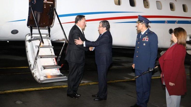 Varela llega a Colombia para abordar temas de agenda bilateral y firmar acuerdo en materia de seguridad