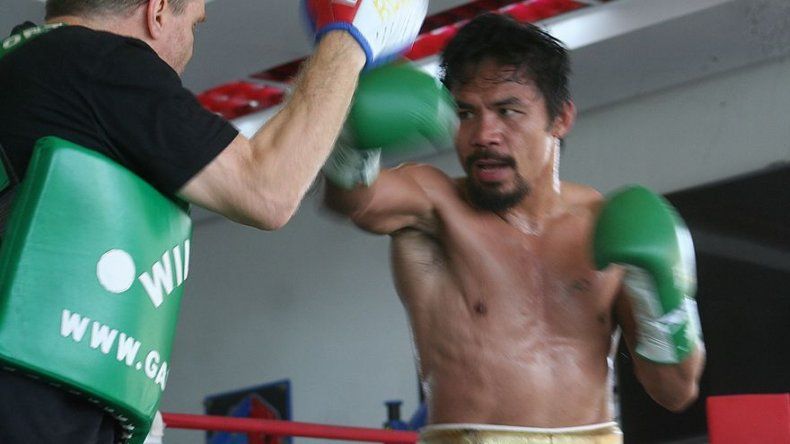 Pacquiao-Bradley se enfrentarán el próximo el 12 de abril