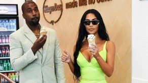 Kanye West y Kim Kardashian