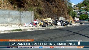 Mejora la frecuencia de recolección de basura en San Miguelito