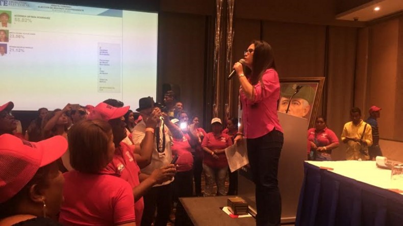Zulay Rodríguez es electa nueva presidenta del Frente Femenino del PRD