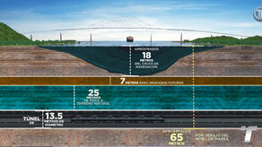 Línea 3 del Metro: túnel bajo el Canal registra 88% de avance