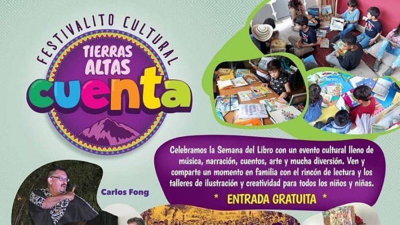 El 28 de septiembre no te pierdas el Festivalito Cultural en Tierras Altas