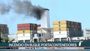 Buque portacontenedores sufre desperfecto mecánico en el Canal de Panamá