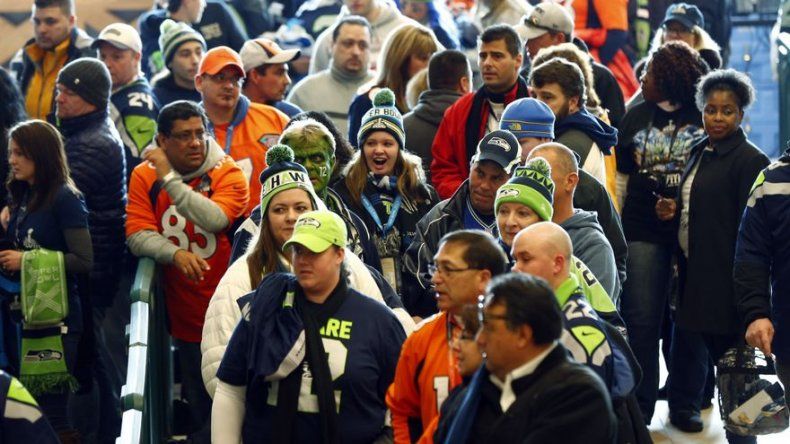 Mezcla de caos y júbilo en el Super Bowl