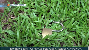 Robo ocurrido en el Centro de Salud en la provincia de Panamá Oeste.