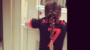 Harper Beckham también es del Manchester United