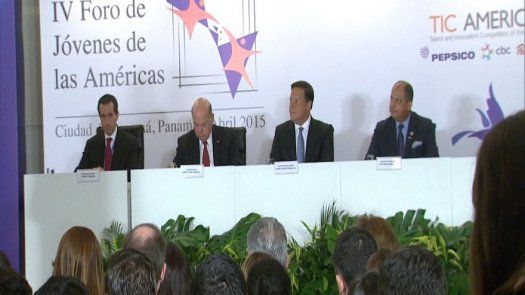Presidentes Varela y Solís clausuran Foro de Jóvenes de las Américas