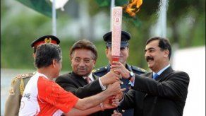 La antorcha olímpica llega a India