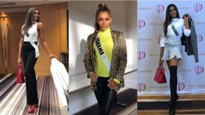 El estilo elegante y chic de Mehr Eliezer en Miss Universo 2019