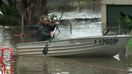 Nuevas lluvias e inundaciones en la región de Sídney obligan a más evacuaciones