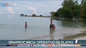 Inicia operativo de playas en Colón