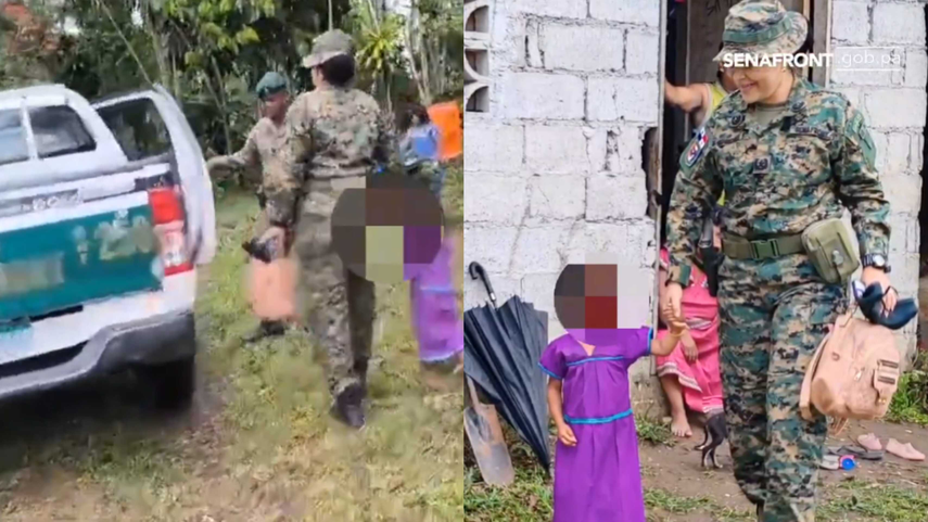 SENAFRONT ubica a menor rescatada como desaparecida en Chiriquí.