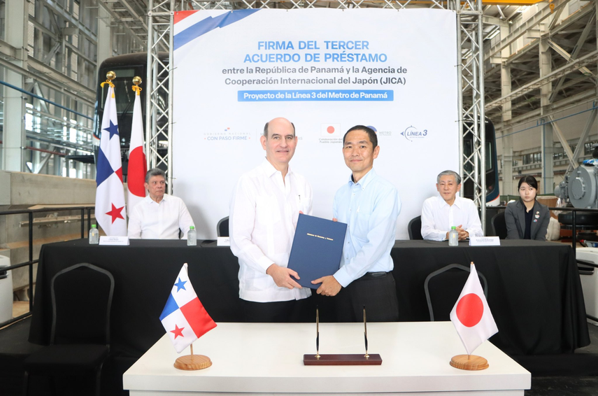 Metro de Panamá: MEF y Japón firman préstamo para financiar la construcción de la Línea 3.