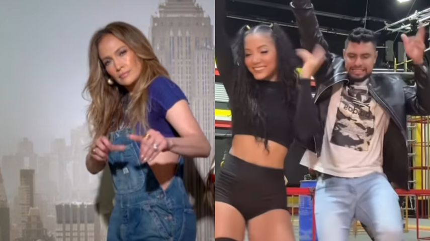JLo publica el baile de Edikelis y El Chamo