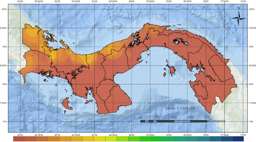 IMHPA presenta pronóstico de precipitación para Marzo 2024