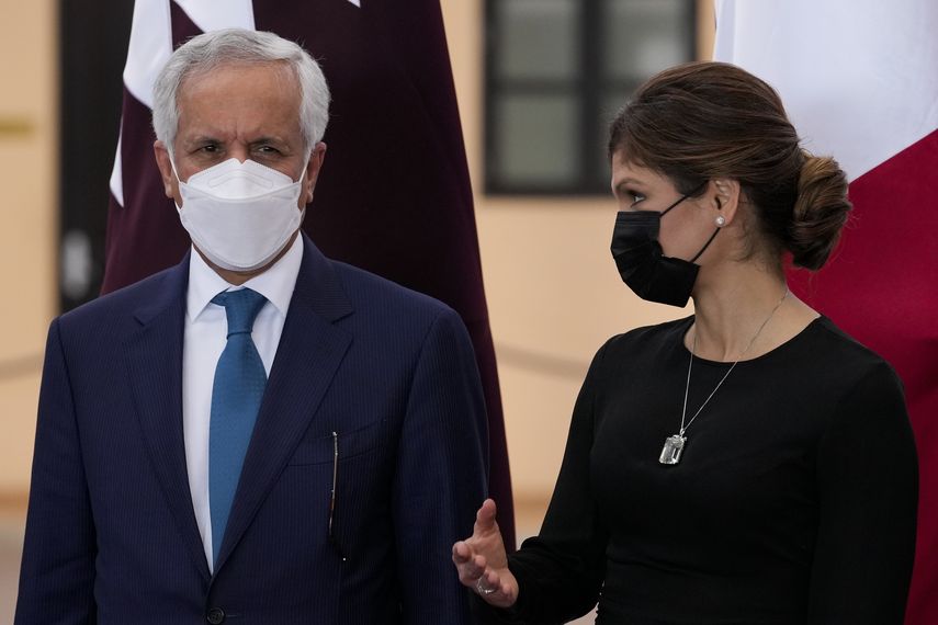 El ministro para Asuntos Exteriores del Estado de Qatar