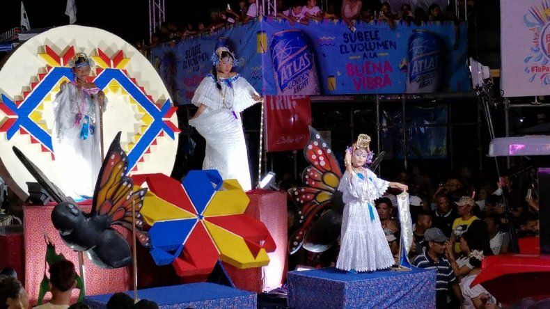 Domingo típico en el Carnaval de Chitré 2020