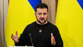 El presidente ucraniano, Volodimir Zelenski.