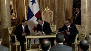 Varela sanciona Ley 120 a los 65 Varela sanciona Ley 120 a los 65