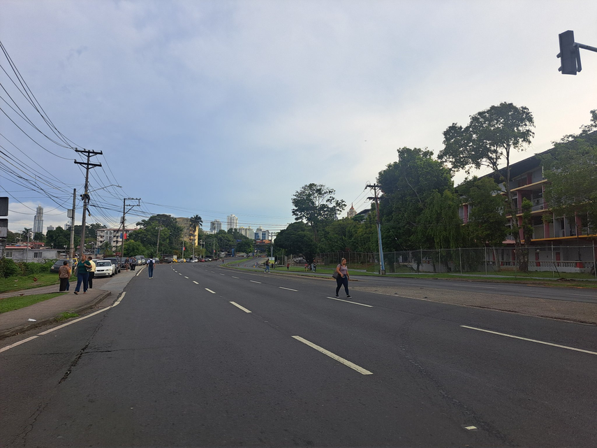 Cierre en la vía Transístmica.