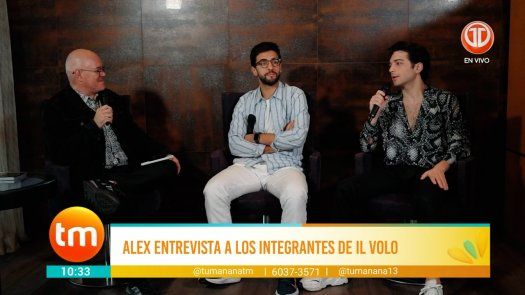 Entrevista con Il Volo.