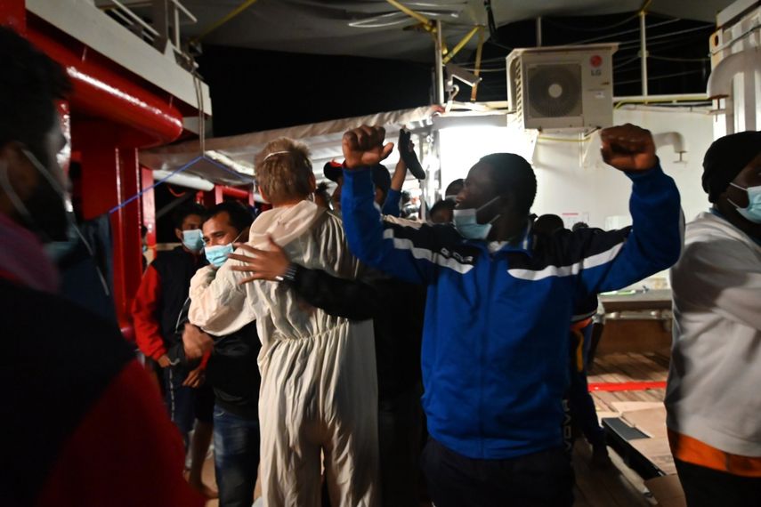 Italia ha registrado un aumento de las llegadas de migrantes en las últimas semanas con el clima más cálido.