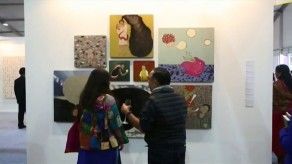 La feria India Art Fair busca convertirse en el escaparate mundial de arte surasiático